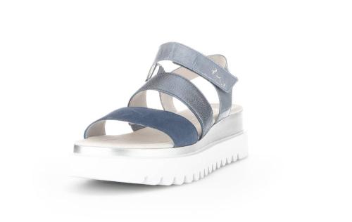 Gabor Sandalette Keilabsatz blau S13  24.610.66 