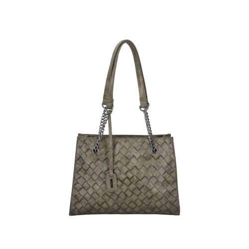 Rieker Umhängetasche Schultertasche Ketten-Elemente grün S22 H1336-54 