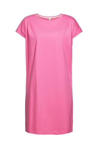 EDC T-Shirt Kleid Bio- Baumwolle rosa S12  032CC1E303 