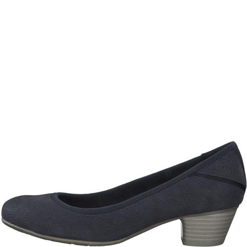 s.Oliver Damen Pumps schwarz, blau S13 5-5-22301-20 