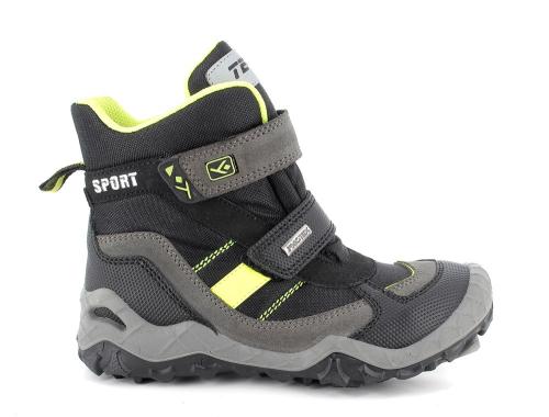 IMAC Winterstiefel Winterboot Jungen Klettverschluss TEX- Membran schwarz S21 832418 