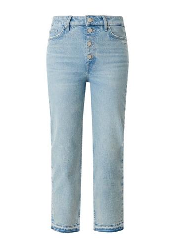s.Oliver Damen Cropped Jeans 7/8 Jeans blau S12 2112229 