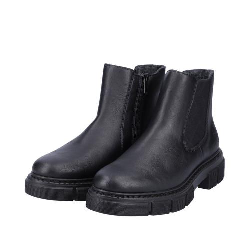 Rieker Antistress Stiefelette Chelsea- Boots schwarz S22 M3854-00 