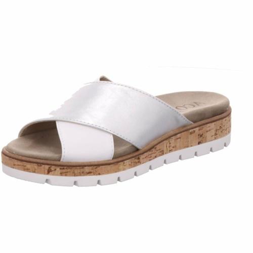 Aco Pantolette Keilabsatz Mia 15 weiß 545/7745 
