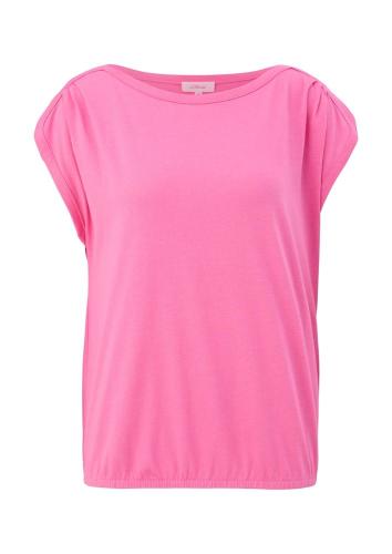 s.Oliver Shirt mit U-Boot-Ausschnitt pink, blau, grün, schwarz S13 2132634 