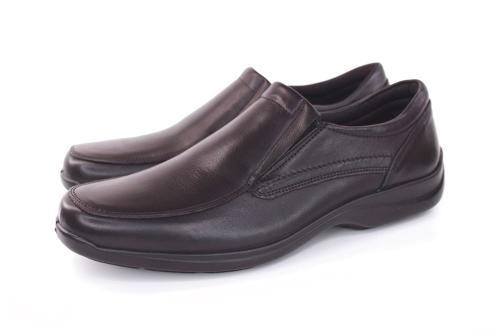 IMAC Herren Slipper Schlupfschuh Leder schwarz S12 150800 