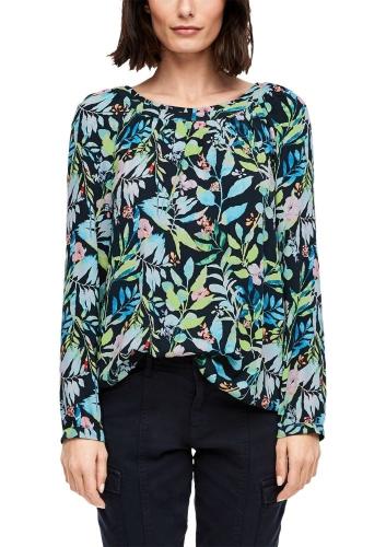 s.Oliver Bluse Langarm Floral 04899116081 1277395 