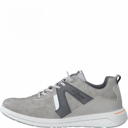 s.Oliver Herren Sneaker Schnürhalbschuh grau S12  5-5-13628-28 41 | 200 GREY | 