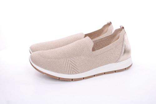 IMAC Damen Slipper Schlupfschuh beige, schwarz S13 355680 