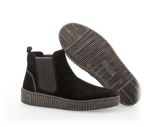 Gabor Chelsea Boot schwarz S21 73.731.17 4 | schw./grau(anth | F