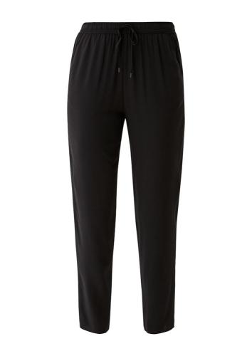 s.Oliver Relaxed: Hose aus reiner Viskose schwarz S13  2132619 