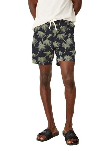 s.Oliver Relaxed: Bermuda mit Allover-Muster blau S12 2115656 