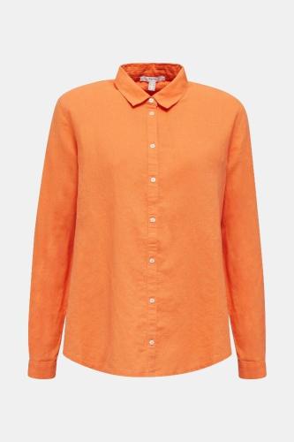 Esprit Bluse Langarm Leinen 030EE1F317 38 | E810 RUST ORANG | 