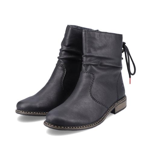 Rieker Antistress Stiefelette Boots schwarz S21 Z49L1-00 36 | schwarz | F
