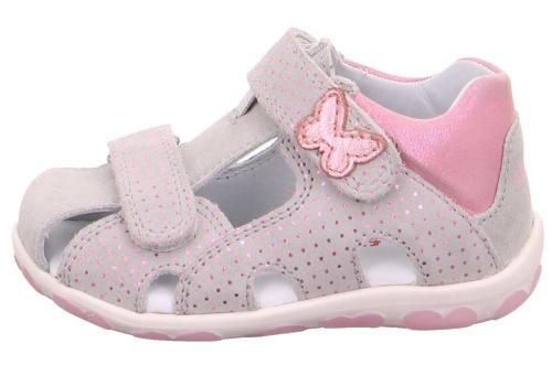 Superfit Fanni Sandale Leder 09041 20 | 25 hellgrau/ro | 