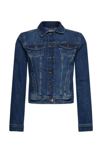 ESPRIT Jeansjacke Used- look blau S12  992EE1G301 