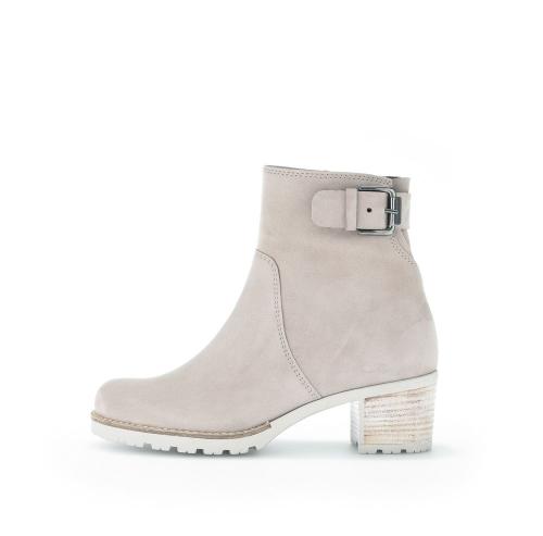 Gabor Stiefelette sportlich Zierschnalle Rauleder grau S23   32.803.43 