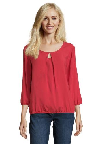 Betty Barclay Bluse 3/4 gelb rot 60238204 36 | 4635 Red Scarle | 