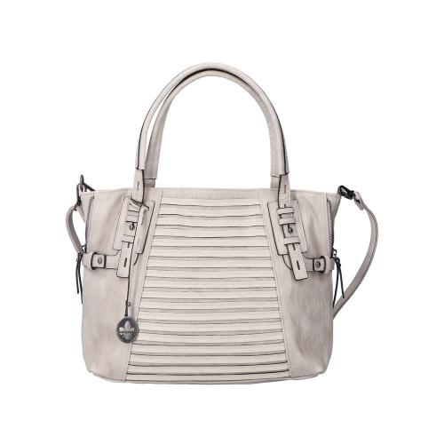 Rieker Damen Shopper Handtasche beige S22 H1083-60 
