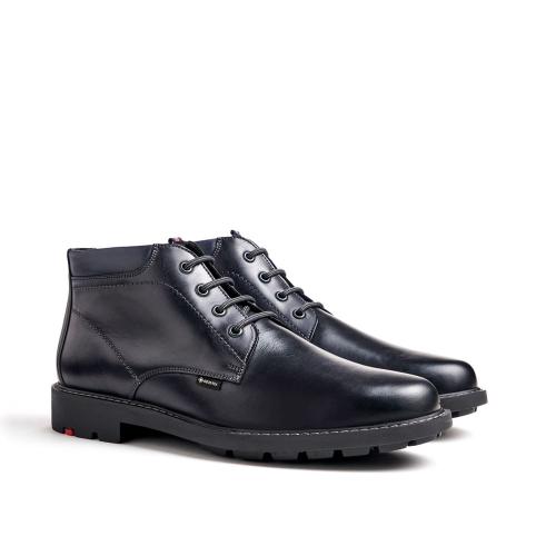 Lloyd Stiefelette VARLEY Glattleder Goret - Tex Membran schwarz Wollfutter S22 21-570-10 