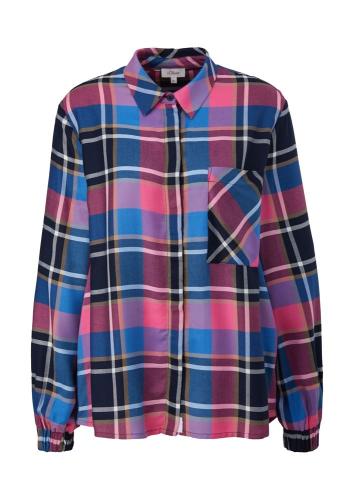 s.Oliver Bluse aus Viskose und Modal blau S13  2124893 44 | 59N0 BLUE | 