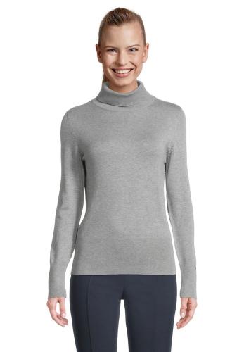 Betty Barclay Rollkragenpullover grau melange S21 55162482 