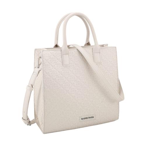 MARCO TOZZI Shopper Allover-Prägung beige,schwarz S22 2-2-61025-29 
