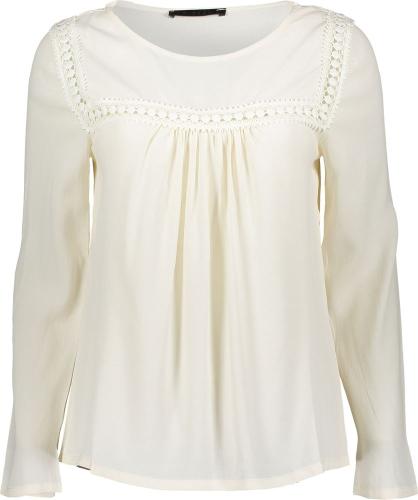 Please Blusen Shirt Stickerei creme M908H2576 