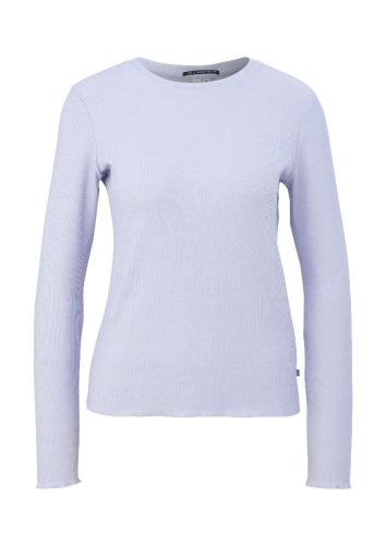 QS designed by Longsleeve mit Rippstruktur rosa, lila S13 2126088 M | 4807 LILAC/PINK | 