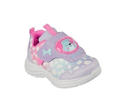 Skechers Mädchen S-Lights: Glimmer Kicks - Skech Pets rosa S13  302698N 