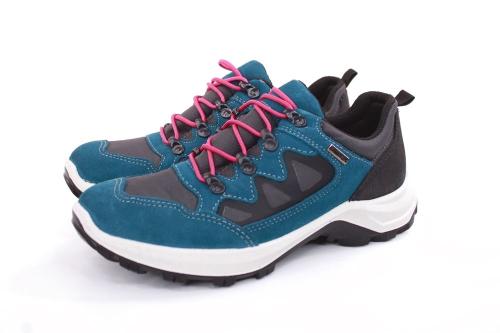 IMAC Damen Halbschuh Outdoor- Schuh Schnellschnürung TEX- Membran blau S22 259678 