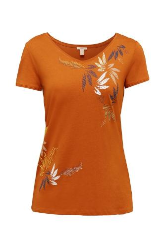 Esprit Shirt 1/2 Arm 070EE1K321 XS | E220 RUST BROWN | 