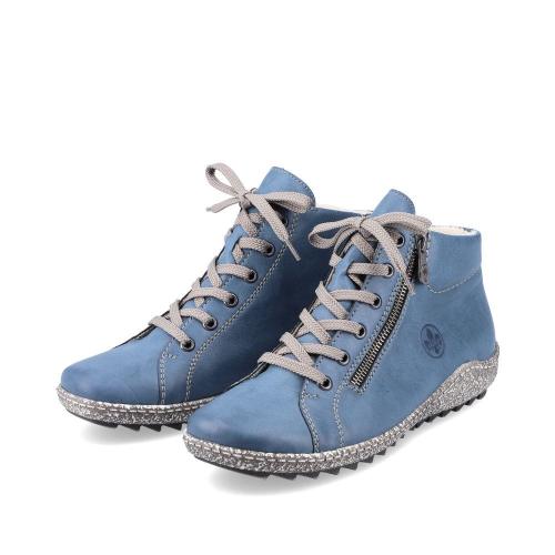 Rieker Antistress Schnürschuh Sneaker- High blau S21 L7520-14 