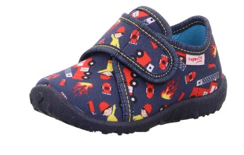 superfit Hausschuh SPOTTY BLAU 1-009246-8500 