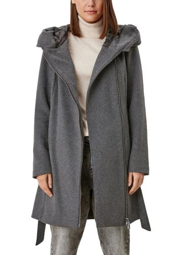 s.Oliver Kapuzenmantel Wollmix schwarz S21 2065704 40 | 9898 black | 