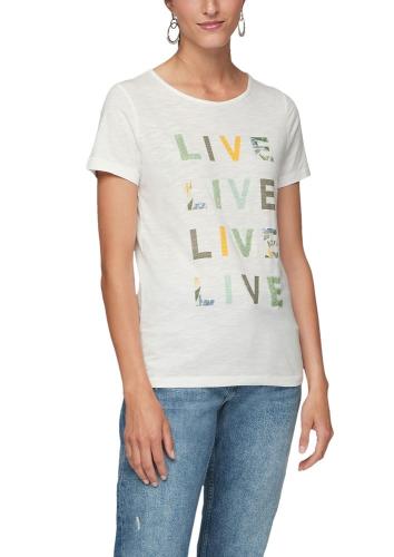 s.Oliver Print- Shirt Schmucksteine S11 2101625 