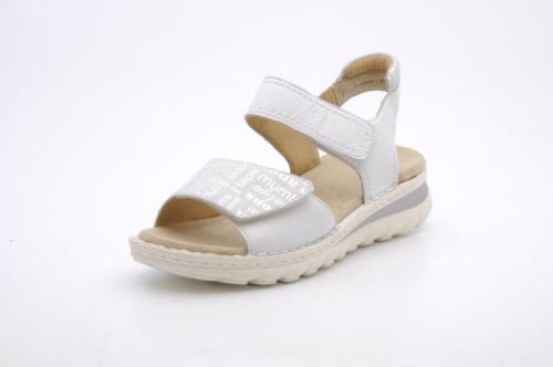 ARA TAMPA Sandale weiß  Leder Klettverschluss 1247209 