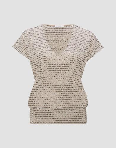 OPUS Shirt Simurali Ringel mit Struktur 1/2 Arm S13 10194811542206 