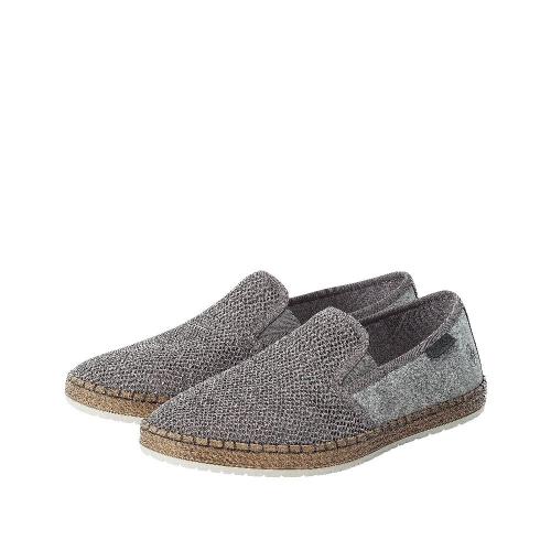Rieker Antistress Herren Slipper grau S12 B5265-43 