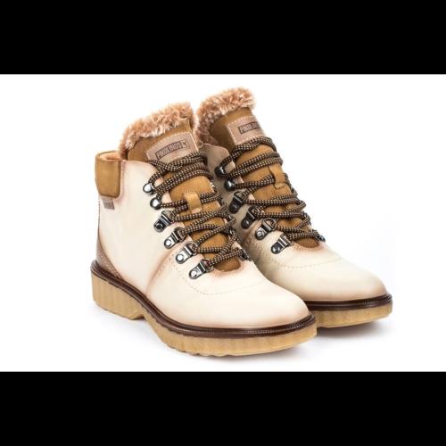 Pikolinos Schnürstiefel beige W0U-8659 