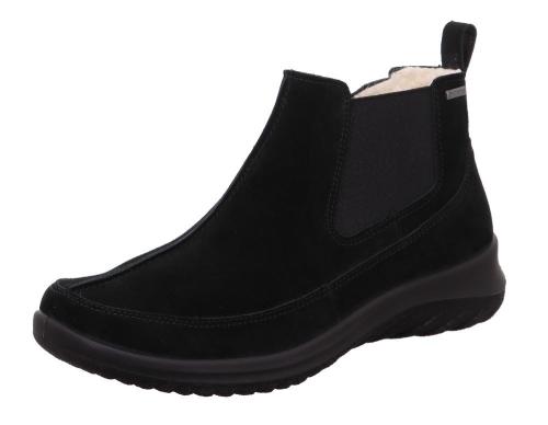Legero SOFTBOOT4.0 SCHWARZ Damen Winterstiefelette Leder warm GORETEX wasserdicht 2-009002-0000 