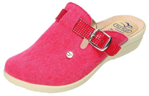 Fly Flot Hausschuh Hauspantolette rot  855256 