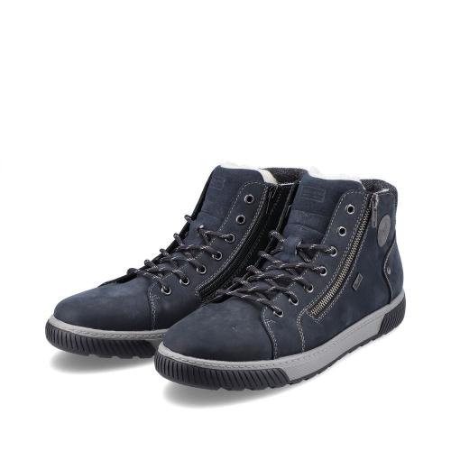 Rieker Antistress Herren Schnürboot TEX- Membran blau S21 38920-14 
