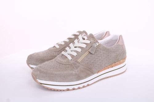 ACO CLAIRE 18 Damen Sneaker Nubukleder Wechselfußbett grün S13  1207/9976 