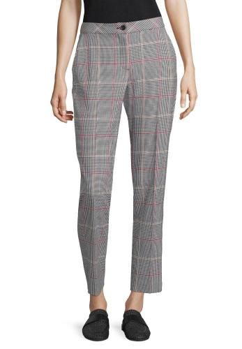 Betty Barclay Hose Regular Fit kariert schwarz weiß 54188140 