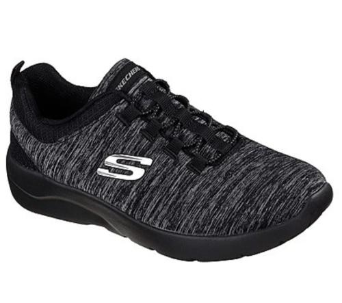 Skechers Dynamight 2.0 - In a Flash  Damen Slip- On- Sneaker Bungee- Schnürung Memory Foam schwarz S22 12965 