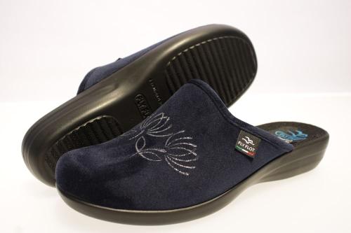 Fly Flot Hausschuh Hauspantolette blau 863867 