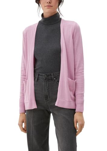 s.Oliver Strickjacke mit Rippblenden S22 2125616 46 | 5659 BLUE | 