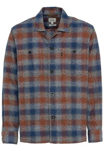 Camel Active Hemd Langarm kariert Kentkragen S21 6S14409114 