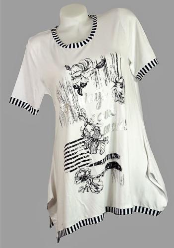 Fashion Apolda T - Shirt 1/2 Arm weiß 40480 